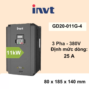 Biến Tần INVT 11kW 3 Pha 380V GD20-011G-4