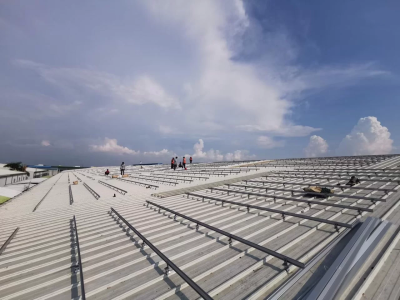 Dự án lắp đặt điện mặt trời – nhà máy Trung Nguyên